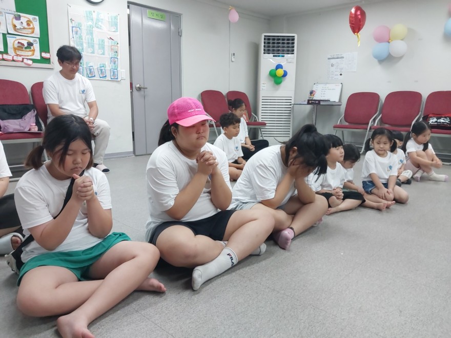 실로암선교회 / 성경학교 티셔츠후원 후기